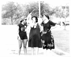 75 Lorraine Mangones on left